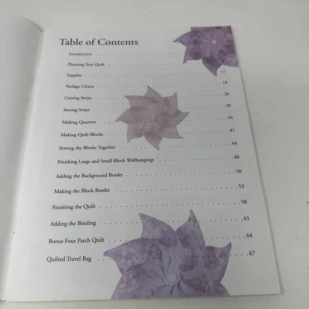 Double Pinwheel Quilt: An Easy Strip Method (Quilt‎ in a Day Series) Paperback